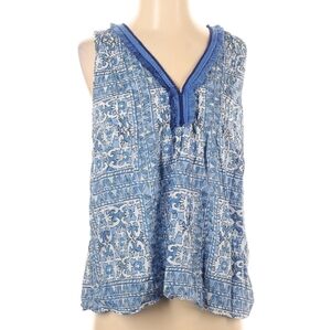VINEYARD VINES Fringe Sleeveless Blouse Shirt Women's Size XS